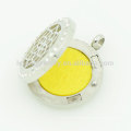 Wholesale diffuser lockets pads,yellow pads,essential oil pendant pads